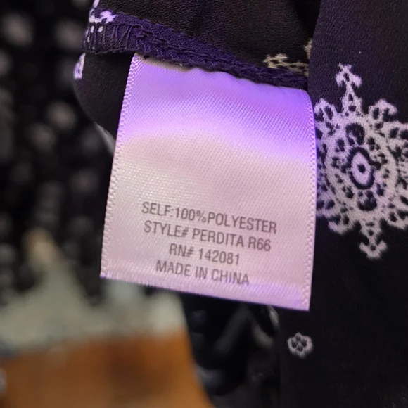 2X(Fits XL Best) NWT FRANCESCA'S Black/Wht Hi Low Side Split Maxi Dress 16-21ptp - Picture 8 of 12